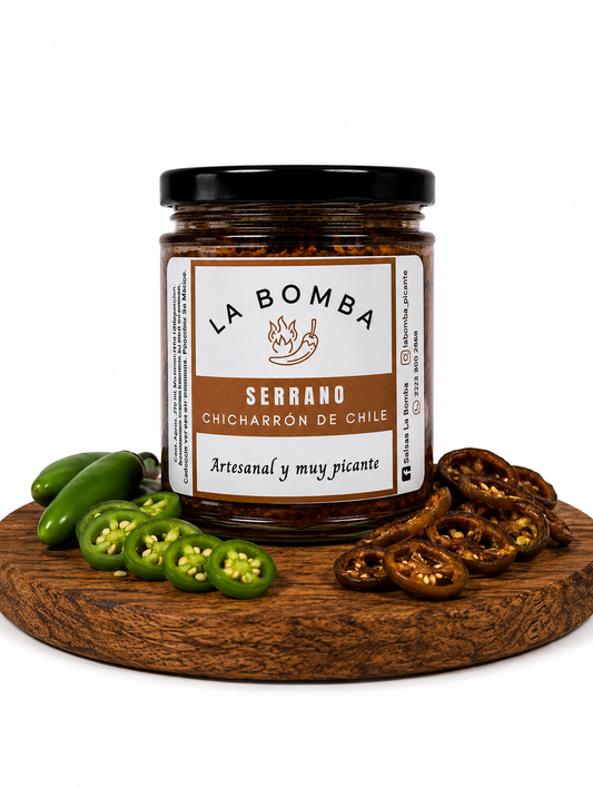 Chicharrón de chile serrano