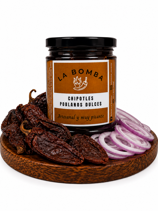 Chipotles poblanos dulces