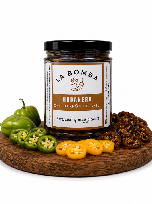 Chicharrón de chile habanero